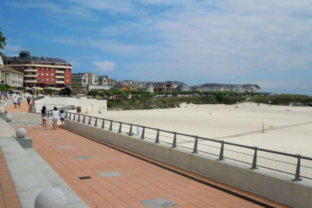 Apartamento Duplex Con Terraza Playa A Rapadoira Foz Exterior foto